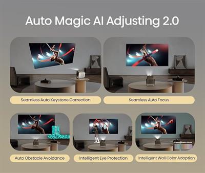 Hisense M2 Pro 4K UHD Üçlü Lazer Akıllı Mini Projeksiyon 