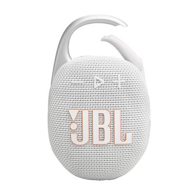 JBL Clip5, Bluetooth Hoparlör, IP67, Beyaz