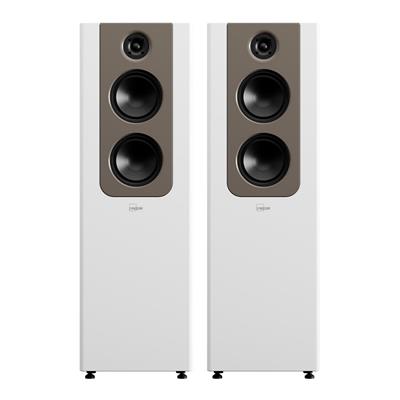 Lyngdorf FR-2 Tower/Kule Hoparlör Beyaz/Kahverengi Çift