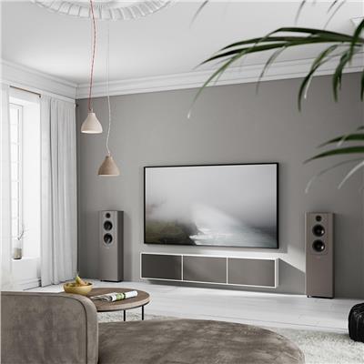 Lyngdorf FR-2 Tower/Kule Hoparlör Beyaz/Siyah Çift