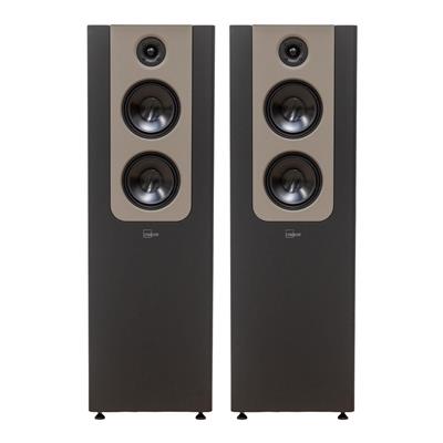 Lyngdorf FR-2 Tower/Kule Hoparlör Siyah/Kahverengi Çift