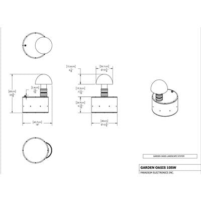 Paradigm GO10SW Inground Subwoofer