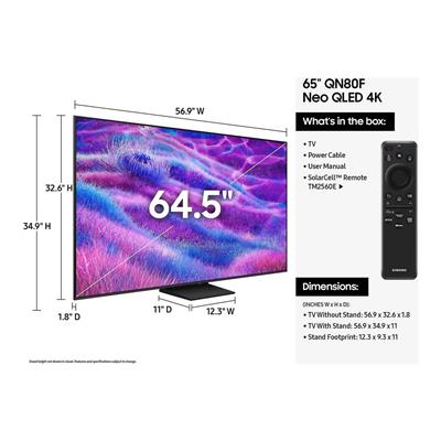 Samsung 65QN80F 4K Ultra HD 65