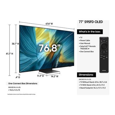 Samsung 77S95F 4K Ultra HD 77