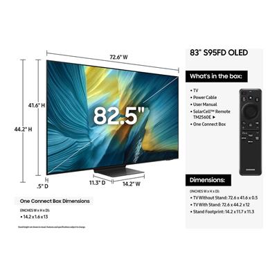 Samsung 83S95F 4K Ultra HD 83