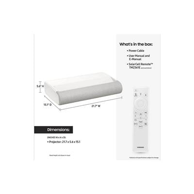 Samsung The Premiere LPU9D 3450 Lümen Ultra Kısa Mesafe Lazer 4K Projeksiyon Cihazı