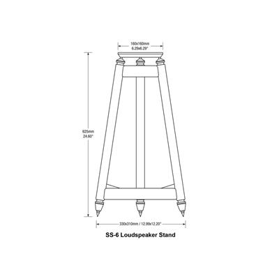 Solidsteel SS-6 Vintage Hoparlör Stand