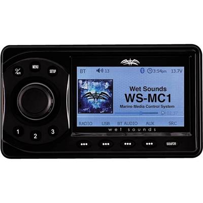 Wet Sounds WS-MC1 4 Zone Bluetooth Marine Media Center