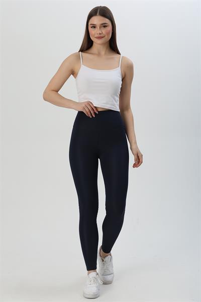  Fit Slim Dalgıç Sporcu Tayt Siyah