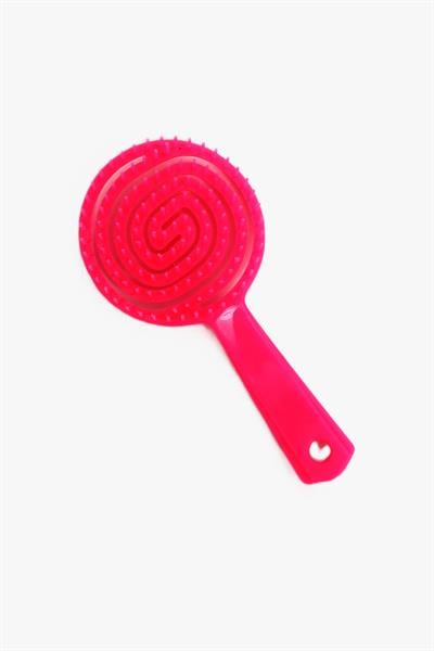 Üç Boyutlu Oval Saç Fırçası Pro-Tarak Pembe