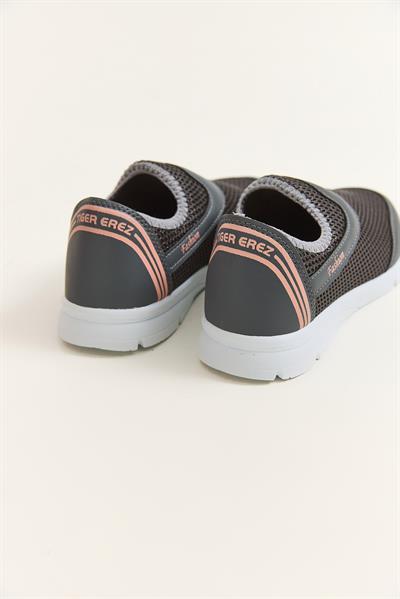 Bağcıksız Model Rahat Taban Ayakkabı Füme