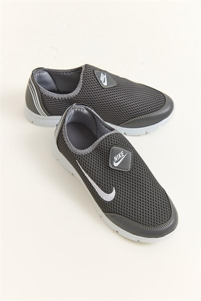 Bağcıksız Model Comfort  Spor Ayakkabı Füme