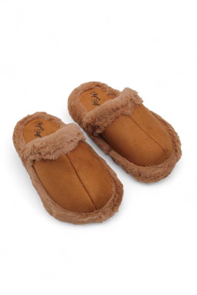 Kadın Rahat Taban Kışlık Taba Ev Terliği  