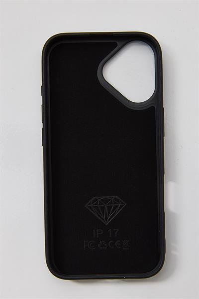 İphone 17 Uyumlu Full Taş Detaylı Swarovski Kılıf Siyah