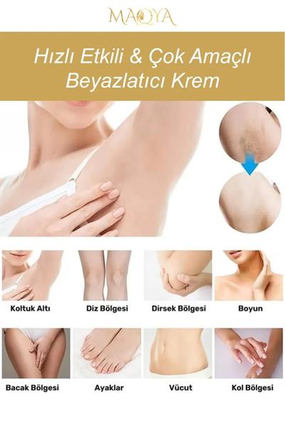 Maqya Cilt Beyazlatıcı Krem 100 ml 