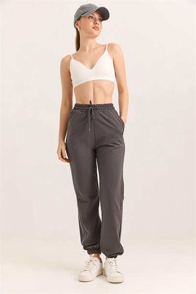 	Alo Baskılı Cepli Beli Lastikli İki İp Füme