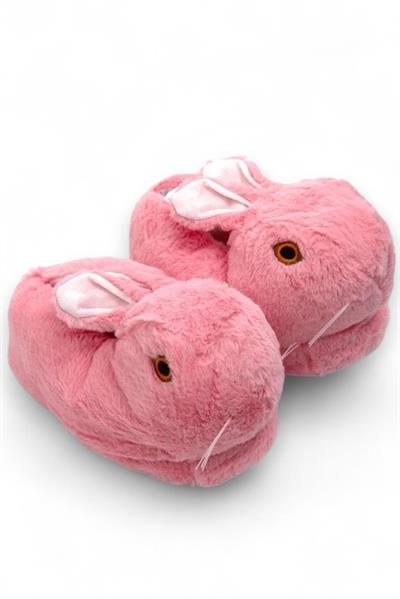 Tavşan Model Panduf Ev Terliği Pembe