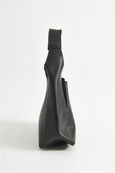 Kadın Fermuarlı El Çantası Siyah