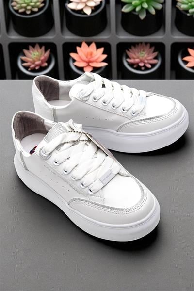 Kadın Günlük Casual Basic Spor Ayakkabı Beyaz