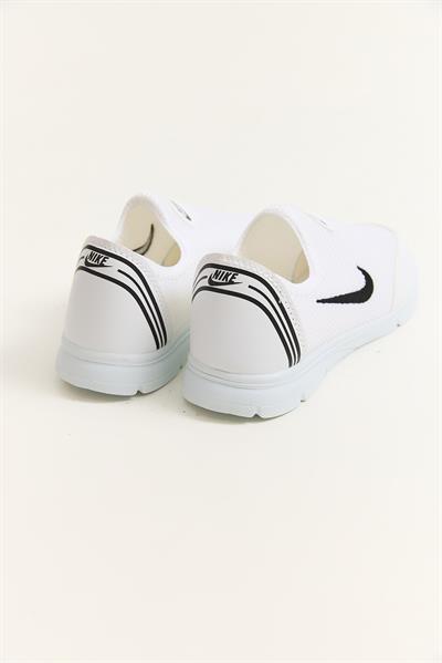 Bağcıksız Model Comfort  Spor Ayakkabı Beyaz
