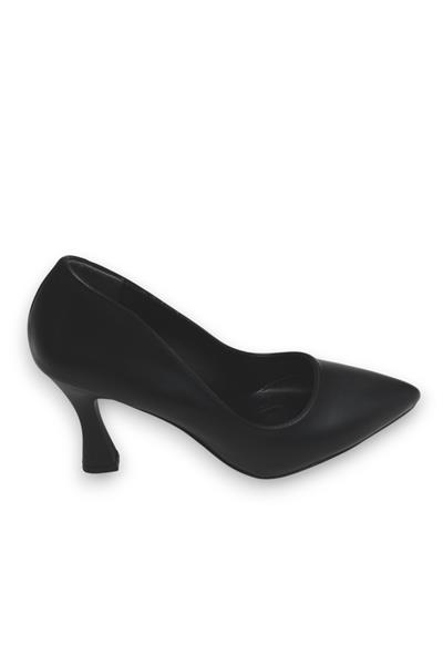 Kadın Sivri Burun Klasik Siyah Stiletto