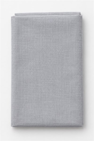 Pollycotton Yastık Kılıfı Gri