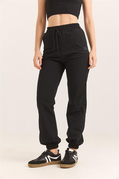 	Alo Baskılı Cepli Beli Lastikli İki İp Siyah