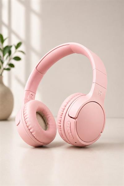 TUNE 510 Model Kulak Üstü Bluetooth Kulaklık Pembe