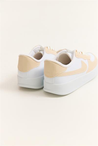 Air Model Kadın Spor Ayakkabı Bej