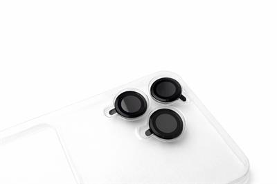 17 Pro Max Uyumlu Magsafe Dönebilen Halkalı Kılıf Lens Korumalı Siyah
