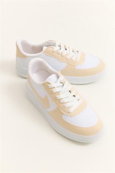 Air Model Kadın Spor Ayakkabı Bej