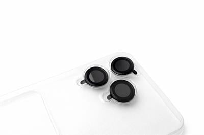 İphone 15 Pro Max Uyumlu Magsafe Dönebilen Halkalı Kılıf Lens Korumalı Siyah