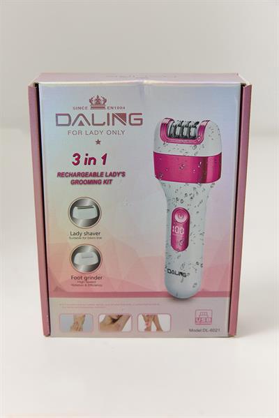 Kadın Daling 3Ü 1 Arada Şarj Edilebilir Kadın Bakım Seti Epilatör Tıraş Makinesi Nasır Sökücü