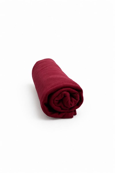 Kadın 180X65 Ölçülü Penye Şal Bordo