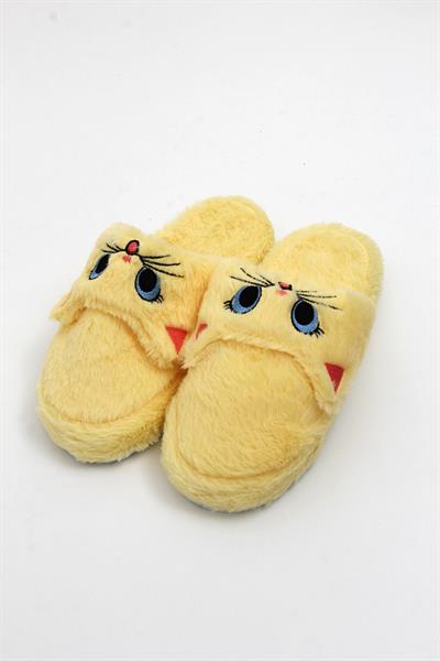 Önü Kapalı Tweety Model Ev Terliği Sarı