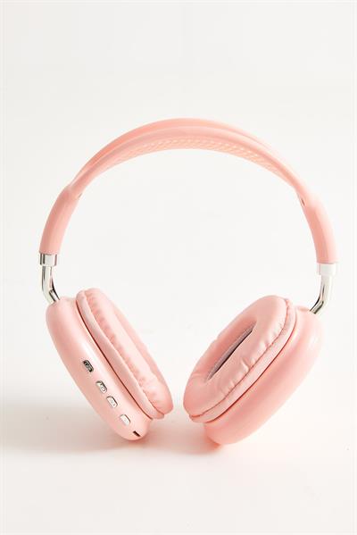 Kulak Üstü Bluetooth Kulaklık Pudra