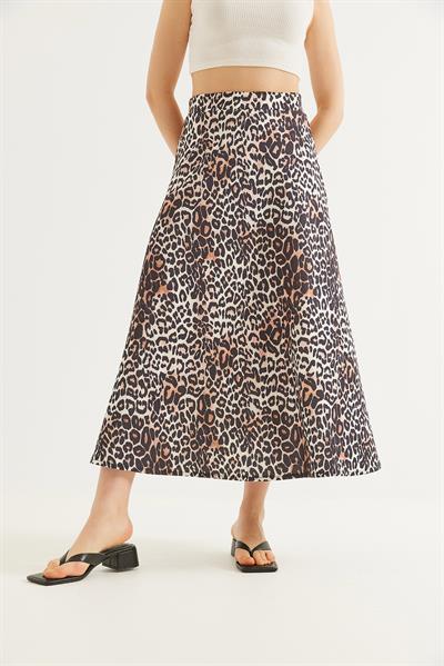 Leopar Desen Scuba Etek