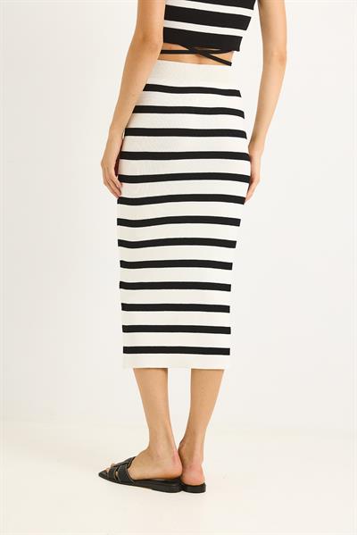 Triko Kalem Etek Beyaz