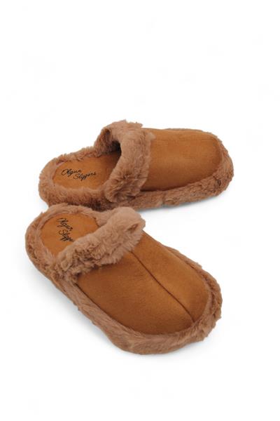 Kadın Rahat Taban Kışlık Taba Ev Terliği  