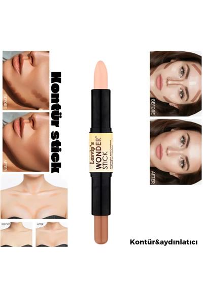 Çift Taraflı Stick  Krem Kontür & Aydınlatıcı