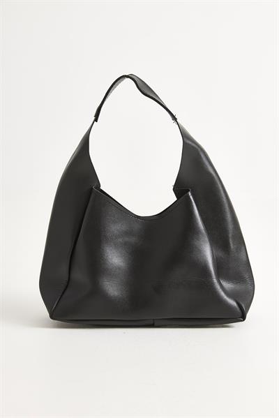 Kadın Fermuarlı El Çantası Siyah