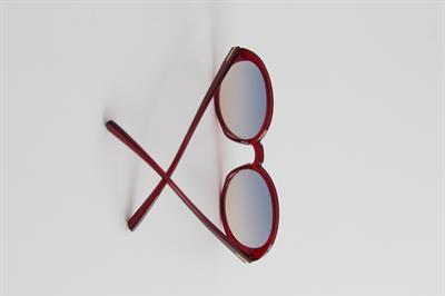 Şeffaf Çerçeve TF Model Unisex Gözlük  Bordo
