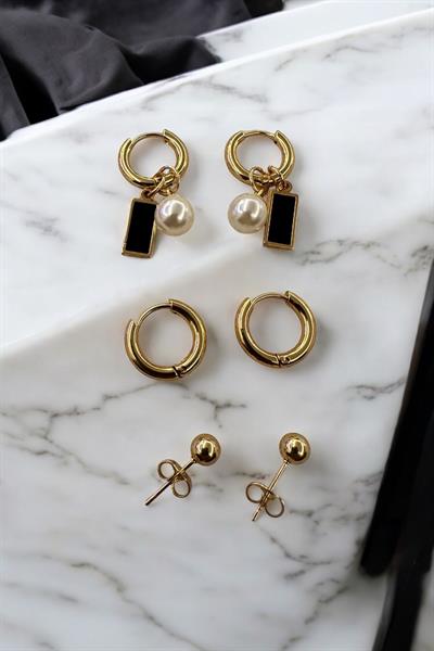 6 LI Üç Modelli  Şık Çelik Klipsli Sarkıt
