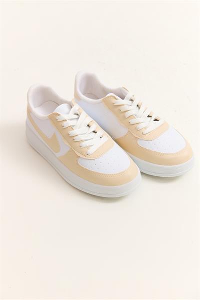 Air Model Kadın Spor Ayakkabı Bej