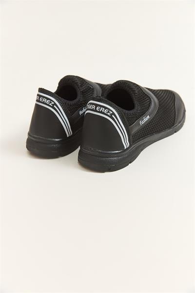 Bağcıksız Model Rahat Taban Ayakkabı Siyah