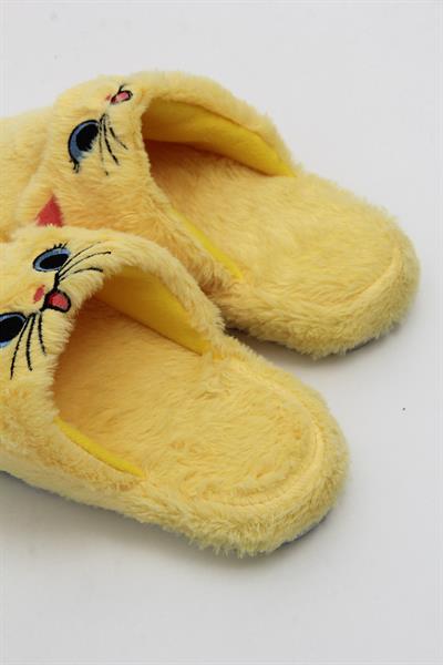 Önü Kapalı Tweety Model Ev Terliği Sarı