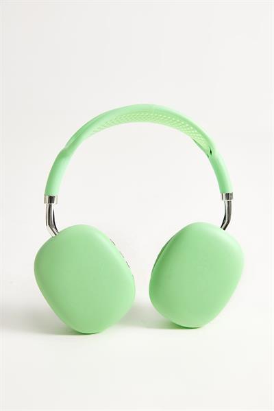 Kulak Üstü Bluetooth Kulaklık Yeşil