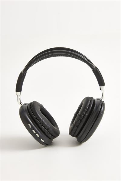 Kulak Üstü Bluetooth Kulaklık Siyah