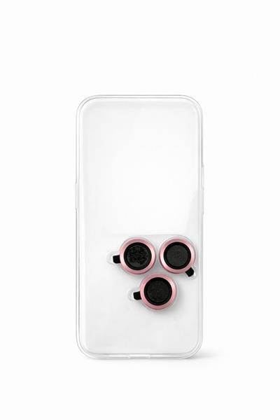 İphone 16 Pro Uyumlu Magsafe Dönebilen Halkalı Kılıf Lens Korumalı Pembe