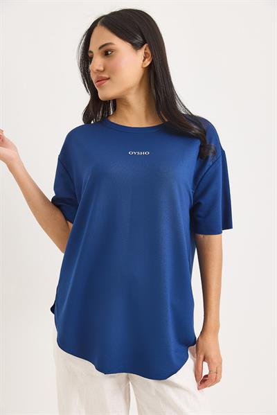 Bisiklet Yaka  Oysho Basic Tshirt Saks